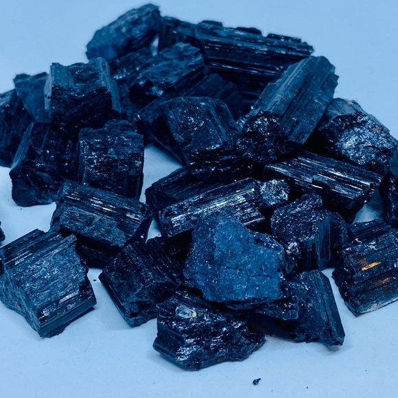 Black Tourmaline Natural/rough Crystal - Picture 3 of 7